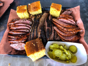 Cornbread & barbecue at The Brisket House