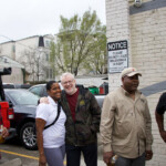 Andre Burns of Burns Original BBQ, Michelle Wallace of Gatlin's BBQ, Wayne Kammerl of The Brisket House, Steve Burns of Burns Original BBQ, & Greg Gatlin of Gatlin's BBQ. 2022 HOUBBQ Pitmaster Meeting