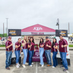 The Texas A&M barbecue team