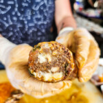 Chile Relleno sausage from Tejas Chocolate & BBQ