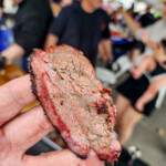 Glistening meat