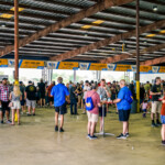 Plenty of space inside the pavilion