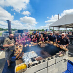 Tin Roof BBQ with the Texas A&M crew