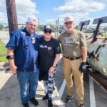 Brett Jackson & Jacqueline Herrera of Brett's BBQ Shop & Scott Moore of Tejas Chocolate & BBQ
