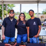 Isaac Macal & the La Cruda Brand BBQ team