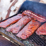 Pork ribs on deck