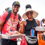 Guests enjoying the festival