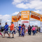 Guests entering the festival