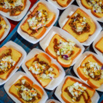 One of the many barbecue offerings