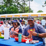 Guests enjoying the festival