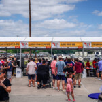 Line-up of barbecue joints