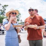 Guests enjoying the festival