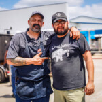 Wade Elkins of Mimsy's Craft Barbecue & Joseph Quellar of JQ's Tex Mex BBQ