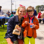 Erin Smith Feges and son