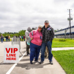 Guests getting ready to enter