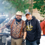 Ernest Servantes of Burnt Bean Co. and Michael Fulmer of HOUBBQ Ernest Servantes of Burnt Bean Co. and Michael Fulmer of HOUBBQ